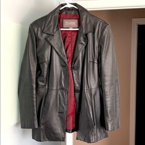 Wilsons Leather Black Leather jacket